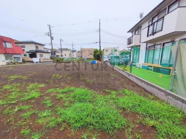 藤沢市亀井野1丁目の土地(現地土地写真)