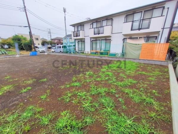 藤沢市亀井野1丁目の土地(現地土地写真)