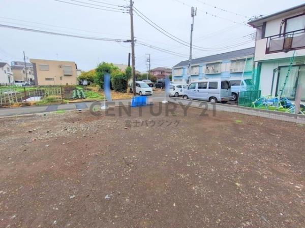 藤沢市亀井野1丁目の土地(現地土地写真)