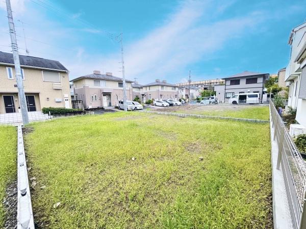 藤沢市村岡東1丁目の土地(現地土地写真)