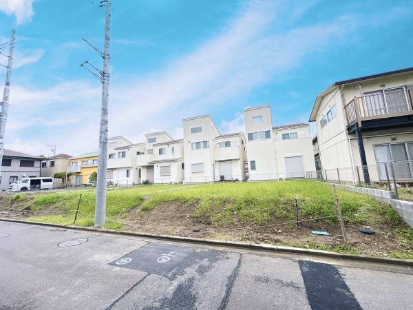 藤沢市村岡東1丁目の土地(現地土地写真)