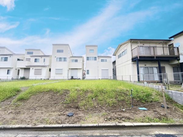 藤沢市村岡東1丁目の土地(現地土地写真)