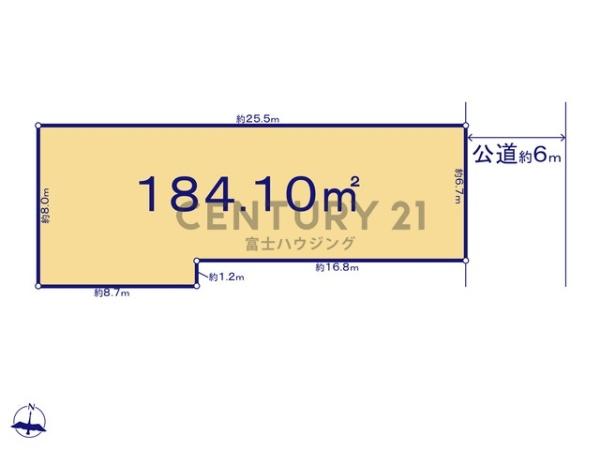 藤沢市湘南台７丁目の土地