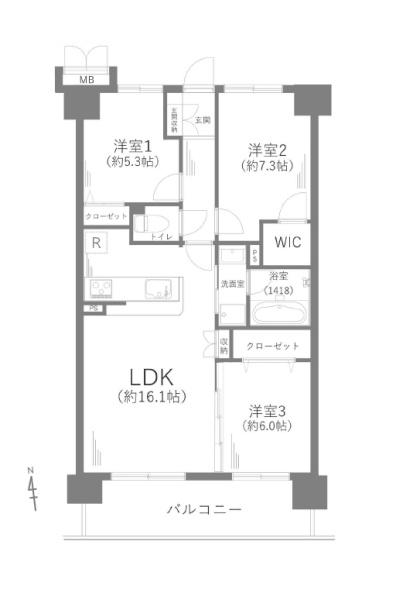 ベルパーク湘南茅ヶ崎E館