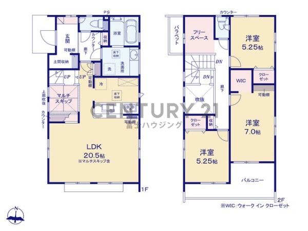 藤沢市用田　新築戸建2号棟　全2棟