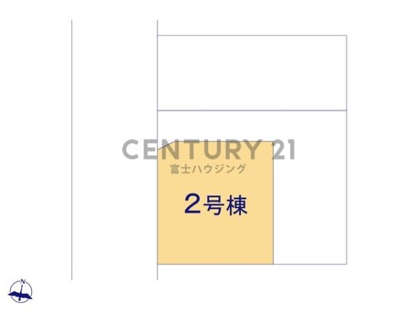 藤沢市菖蒲沢　新築戸建2号棟　全3棟