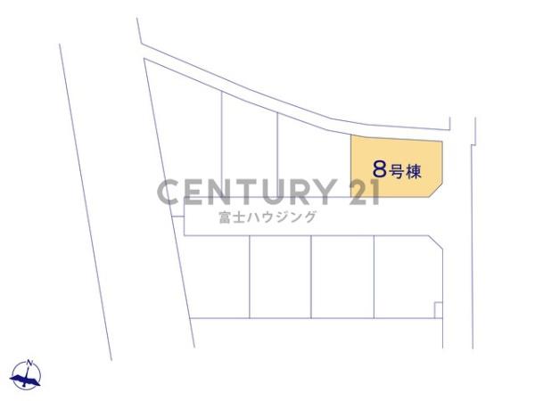 茅ヶ崎市柳島第11　新築戸建8号棟　全8棟