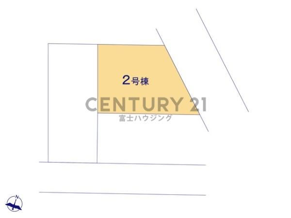 茅ヶ崎市平和町1期　新築戸建2号棟　全2棟