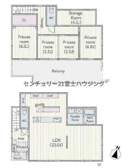 藤沢市片瀬目白山　中古戸建