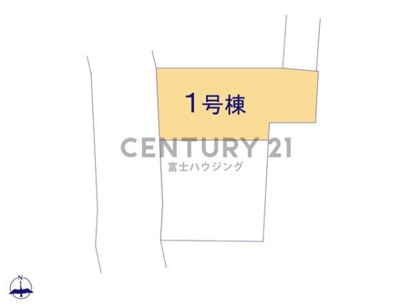 茅ヶ崎市松が丘2丁目　新築戸建1号棟　全2棟