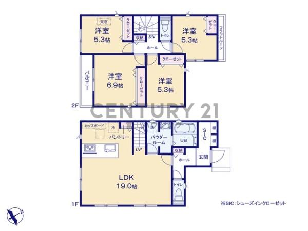 茅ヶ崎市松が丘２丁目の新築一戸建