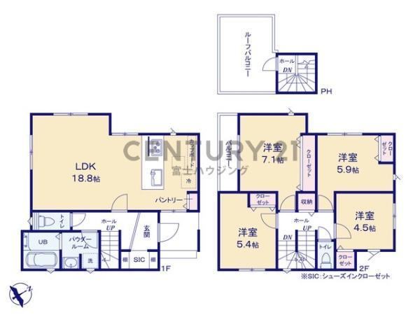 茅ヶ崎市松が丘２丁目の新築一戸建
