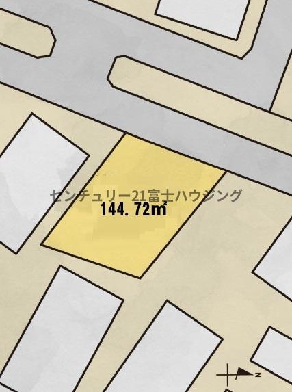 藤沢市鵠沼藤が谷2丁目　条件無売地　全1区画