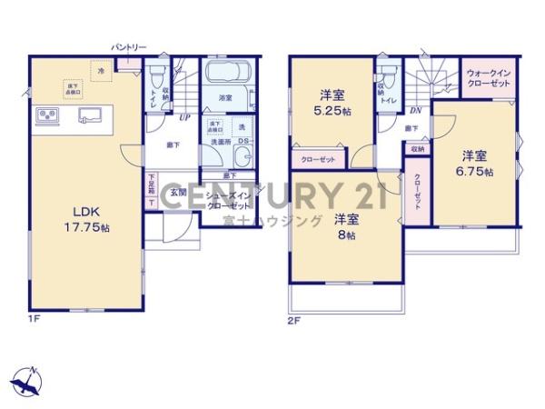 茅ヶ崎市南湖6期　新築戸建1号棟　全1棟