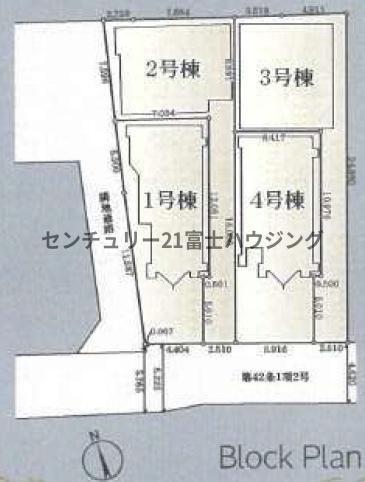 茅ヶ崎市浜竹3丁目　新築戸建3号棟　全4棟