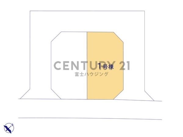 茅ヶ崎市今宿4期　新築戸建1号棟　全2棟