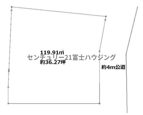 茅ヶ崎市西久保の土地