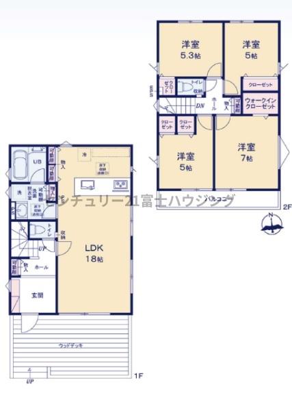 茅ヶ崎市松が丘1丁目　新築戸建1号棟　全9棟