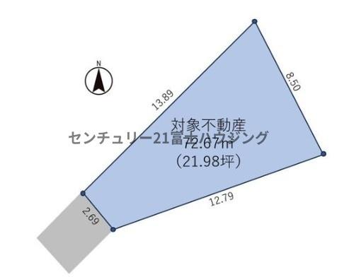 茅ヶ崎市共恵2丁目　条件無売地　全1区画