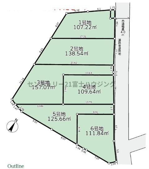 茅ヶ崎市香川１丁目の土地