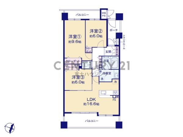 クリオ藤沢善行8番館