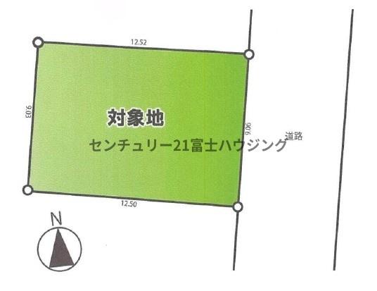 藤沢市大庭　条件無売地　全1区画