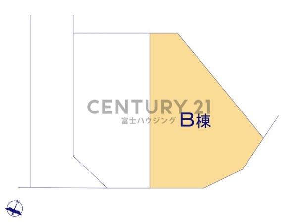 藤沢市大庭6期　新築戸建B号棟　全2棟