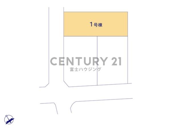 藤沢市鵠沼海岸7丁目　新築戸建1号棟　全3棟