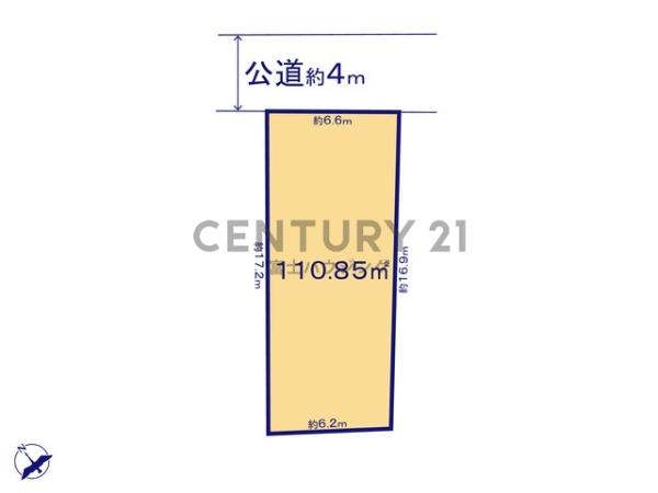 藤沢市高倉5期　条件無売地3号地　全3区画