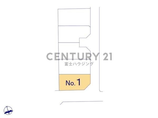 藤沢市辻堂太平台1丁目　新築戸建1号棟　全5棟