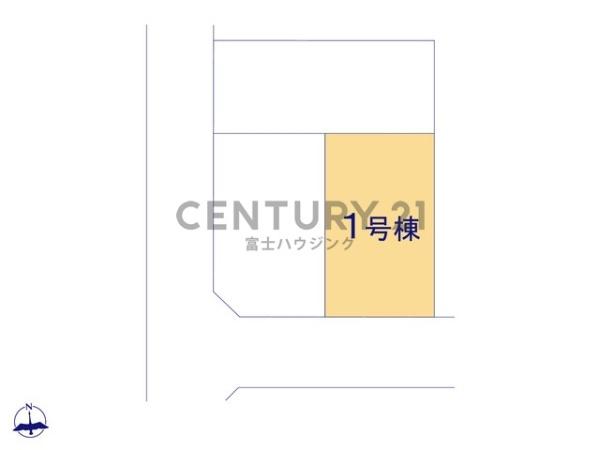 藤沢市片瀬山1丁目　新築戸建1号棟　全3棟