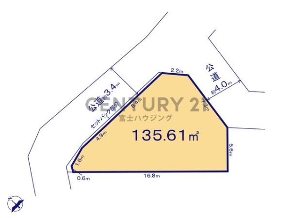 藤沢市辻堂3期　条件無売地　全1区画