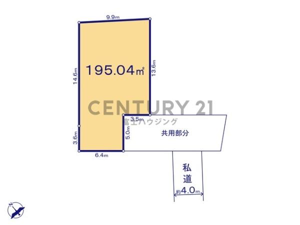 藤沢市亀井野　売地NO1　全2区画