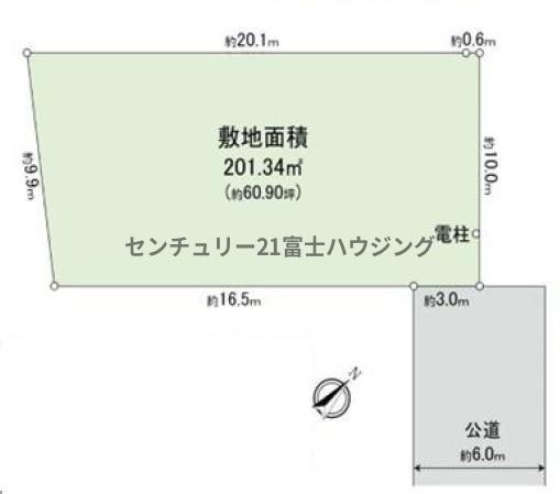 藤沢市鵠沼松が岡２丁目の土地