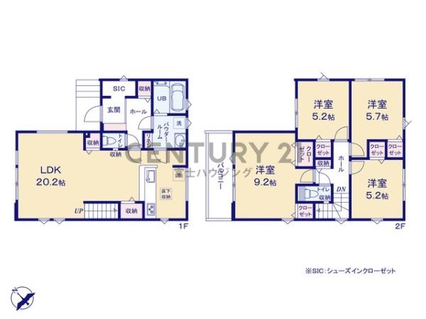藤沢市善行2期　新築戸建1号棟　全1棟