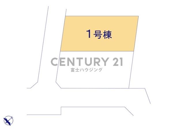 藤沢市辻堂太平台3期　新築戸建1号棟　全2棟