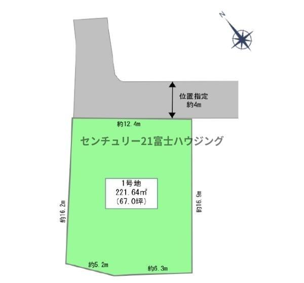 藤沢市高倉5期　条件無売地1号地　全1区画
