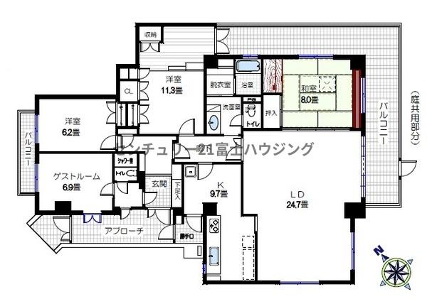 中銀茅ヶ崎マンシオン