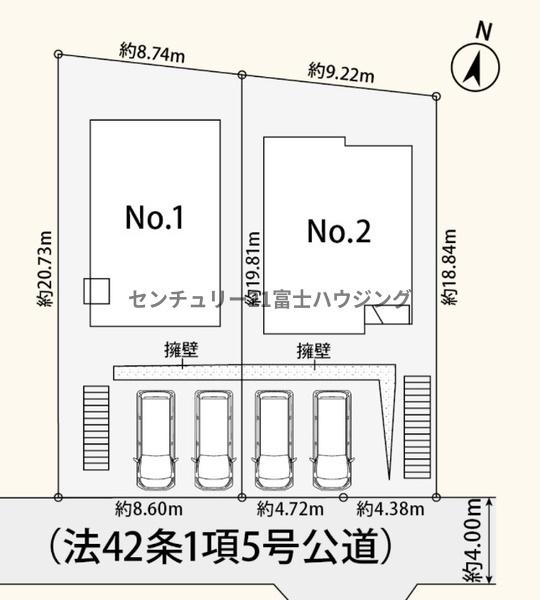 鎌倉市浄明寺4丁目　新築戸建NO1　全2棟