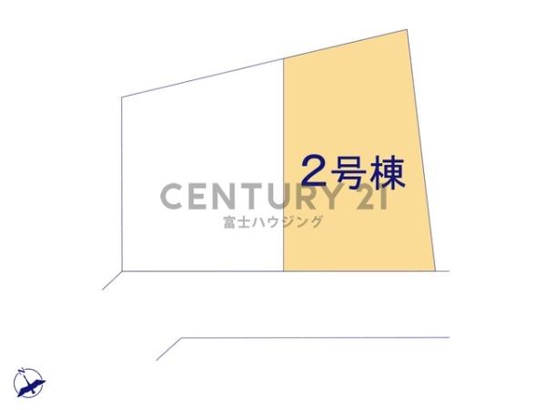 藤沢市本藤沢3期　新築戸建2号棟　全2棟