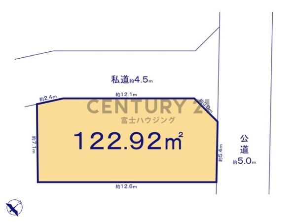 藤沢市亀井野１丁目の土地