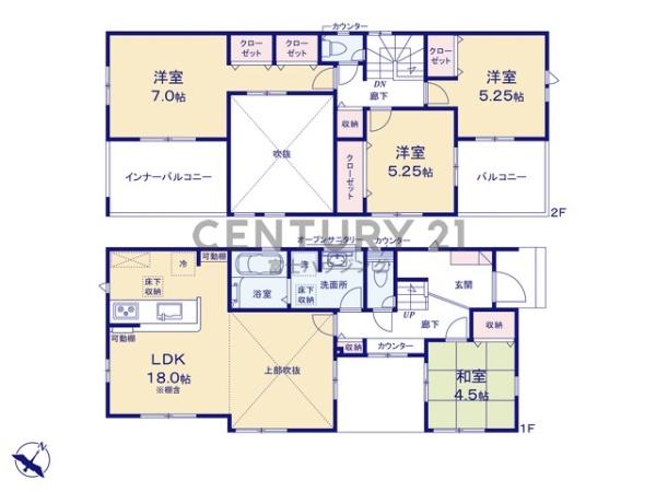 茅ヶ崎市堤3期　新築戸建1号棟　全1棟