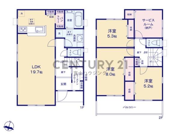 藤沢市菖蒲沢第3　新築戸建3号棟　全6棟