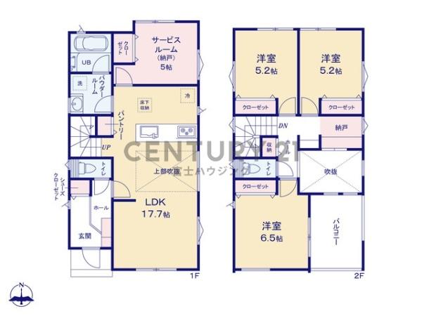 茅ヶ崎市中島Ⅱ　新築戸建4号棟　全4棟