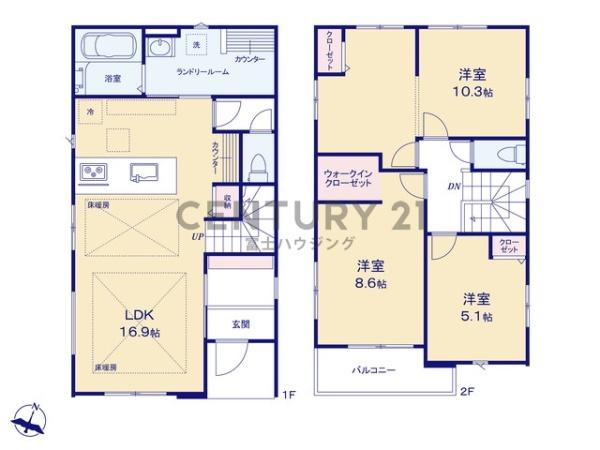 茅ヶ崎市東海岸北５丁目の新築一戸建
