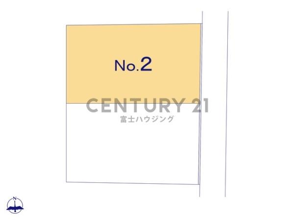 藤沢市大庭3期　新築戸建2号棟　全2棟