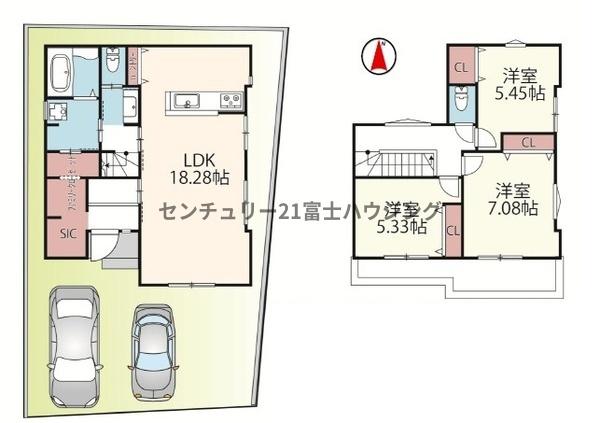 藤沢市湘南台242期　新築戸建　全1棟