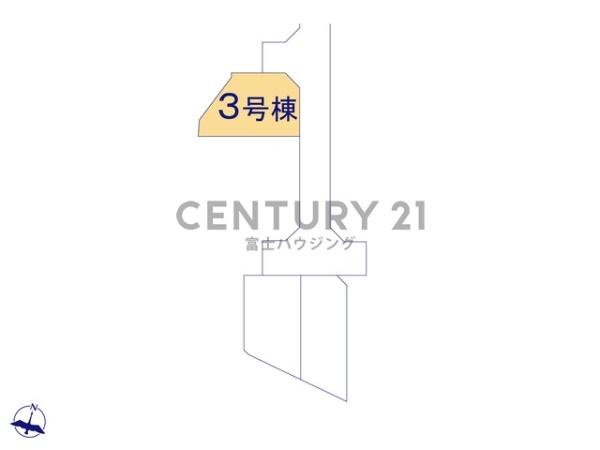 藤沢市長後3期　新築戸建3号棟　全3棟