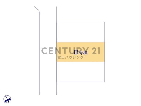 藤沢市大庭5221番　新築戸建B号棟　全3棟