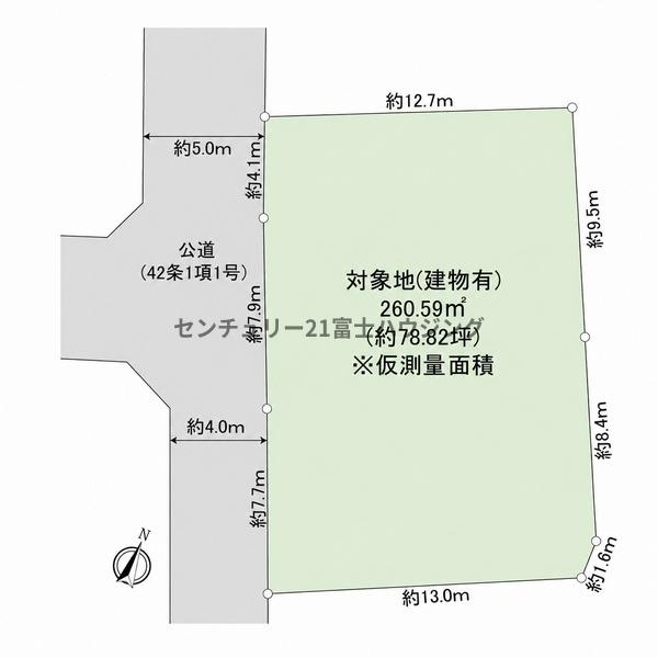 鎌倉市津西１丁目の土地